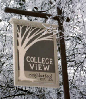 Collegeview Sign